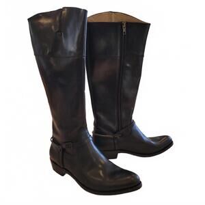 Frye Rider Spur Real Leather Boots, Size 11, New w-box